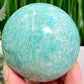 Amazonite Sphere Healing Crystal Ball 376g 65mm