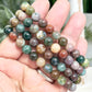 Ocean Sea Jasper Crystals Bracelets Wearable Gemstones Elastic 7-8mm Beads 16cm