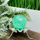 Fluorite Green Sphere Healing Crystal Ball 272g 55mm