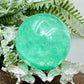 Fluorite Green Sphere Healing Crystal Ball 272g 55mm