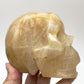 Golden Healer Quartz Skull Healing Crystal Carving 1122g