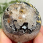 Mosaic Chalcedony Quartz Sphere Rare Healing Crystal Ball 172g 50mm