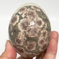 Russian Flower Cherry Blossom Jasper Skull Healing Crystal Carving 520g