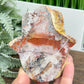 Ocean Sea Jasper Hamsa of Fatima Miriam Lucky Crystal Carving 202g