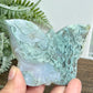 Moss Agate Butterfly with Stand Healing Crystal Nature Carving 70g