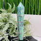 Ruby in Fuchsite UV Reactive Crystal Wand in Stand Generator 246g 171mm