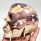 Mookaite Jasper Skull Australian Gemstone Crystal Carving 1032g