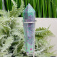 Ruby in Fuchsite UV Reactive Crystal Wand in Stand Generator 184g 121mm