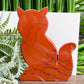 Red Jasper Kitty Cat Healing Crystal Animal Carving 184g