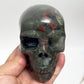 Setonite African Jasper Blood Stone Skull Healing Crystal Carving 681g