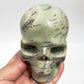 Dendritic Jasper Skull Healing Crystal Carving 777g