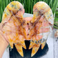 Golden Healer Quartz Angel Archangel High Quality Healing Crystal Carving