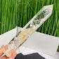 Clear Quartz with Golden Healer Tower Super Clear Crystal Generator 658g 246mm