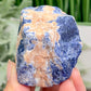 Sodalite with Sunstone Raw Specimen Natural Crystal 154g