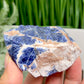 Sodalite with Sunstone Raw Specimen Natural Crystal 122g