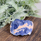 Sodalite with Sunstone Raw Specimen Natural Crystal 122g