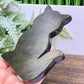 Obsidian Golden Sheen Cat Healing Crystal Animal Carving 176g