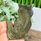 Obsidian Golden Sheen Cat Healing Crystal Animal Carving 176g