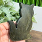 Obsidian Golden Sheen Cat Healing Crystal Animal Carving 176g