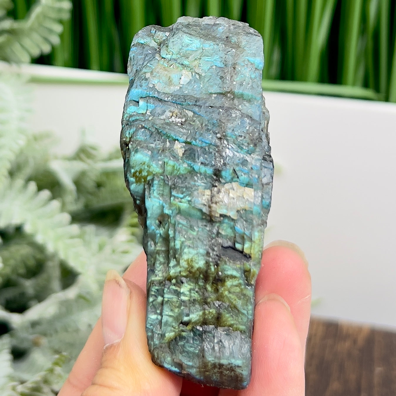 Labradorite Natural Raw Specimen Healing Crystal 126g