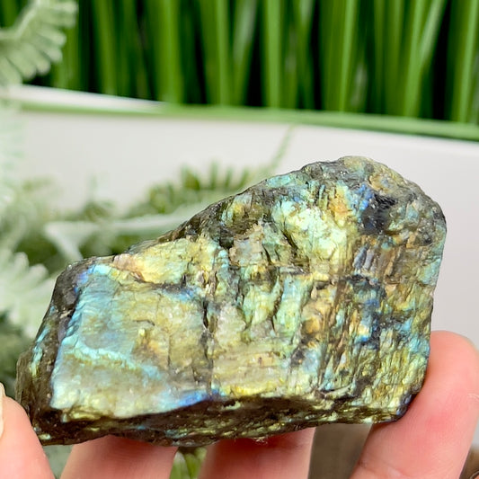 Labradorite Natural Raw Specimen Healing Crystal 148g