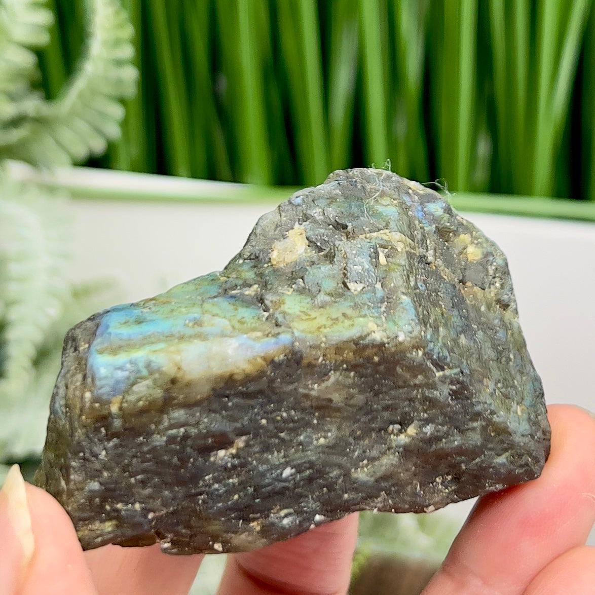 Labradorite Natural Raw Specimen Healing Crystal 148g