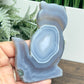 Agate Cat Healing Crystal Animal Carving 152g