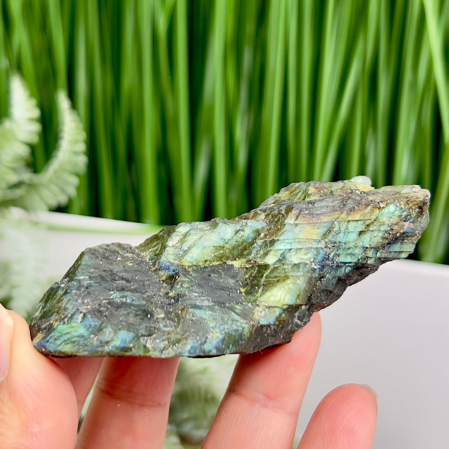 Labradorite Natural Raw Specimen Healing Crystal 100g