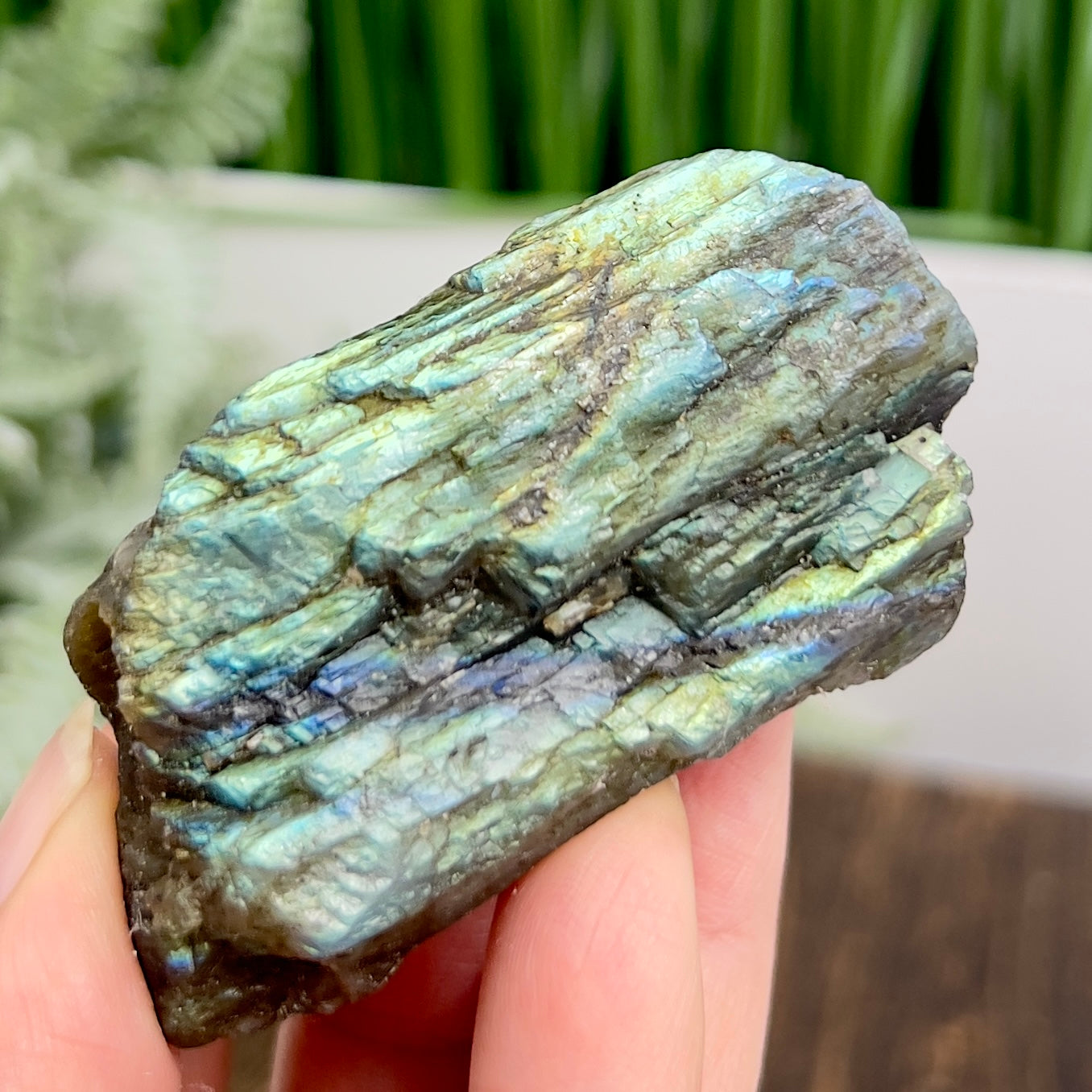 Labradorite Natural Raw Specimen Healing Crystal 92g