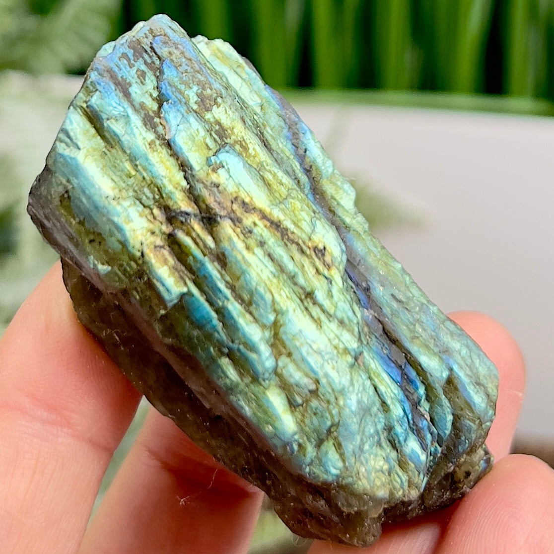 Labradorite Natural Raw Specimen Healing Crystal 92g