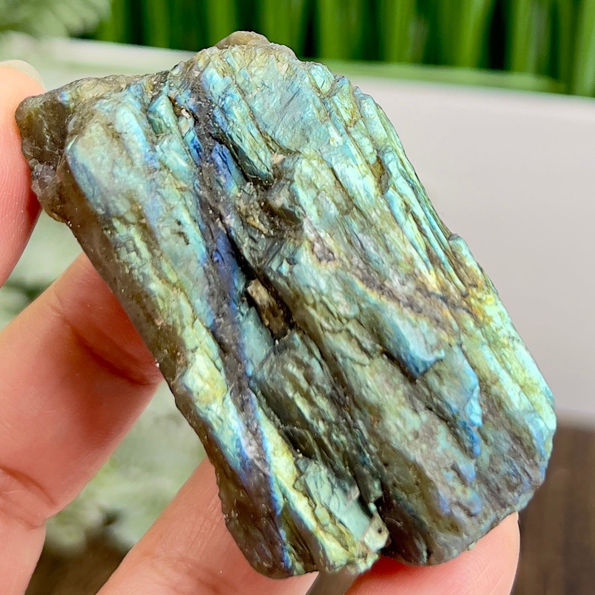 Labradorite Natural Raw Specimen Healing Crystal 92g