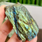 Labradorite Natural Raw Specimen Healing Crystal 92g