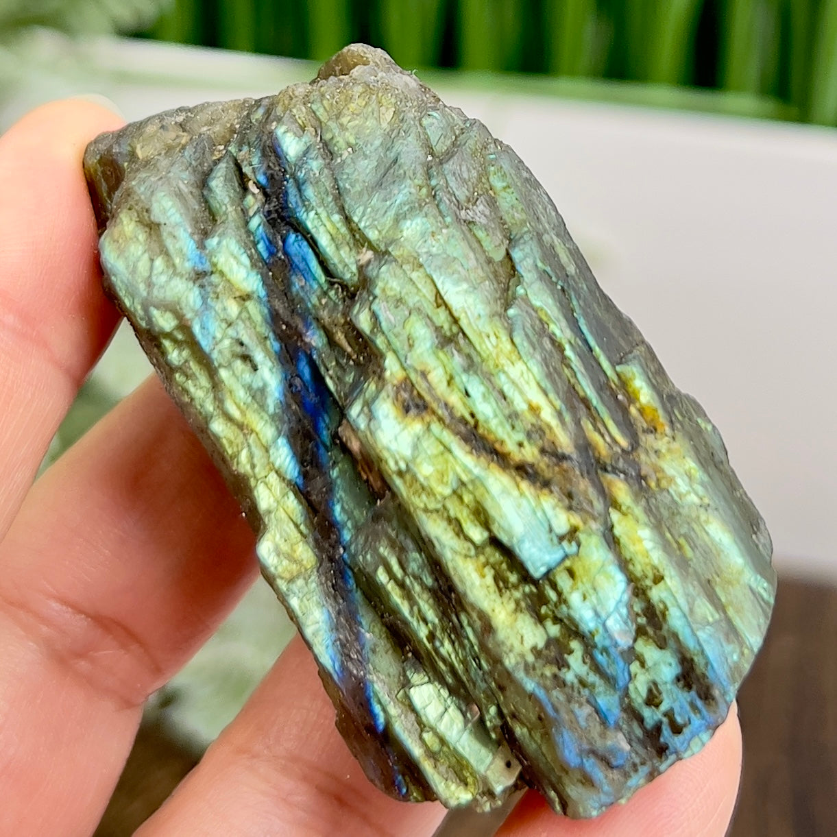 Labradorite Natural Raw Specimen Healing Crystal 92g