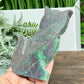 Ruby in Kyanite Zoisite Kitty Cat UV Reactive Crystal Animal Carving 206g