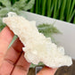 Apophyllite with Malachite Natural Cluster with Stand Crystal Specimen 98g