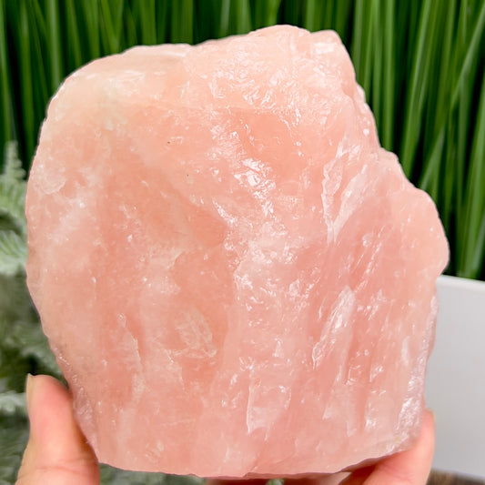 Rose Quartz High Quality Natural Raw Specimen Crystal 2018g