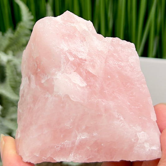 Rose Quartz High Quality Natural Raw Specimen Crystal 556g