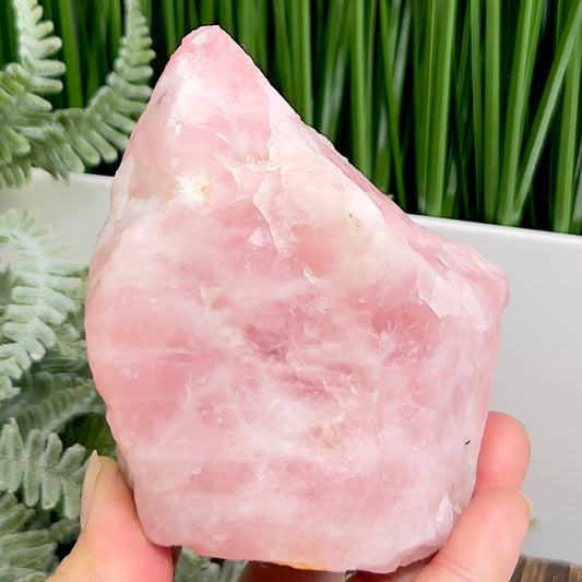 Rose Quartz High Quality Natural Raw Specimen Crystal 666g