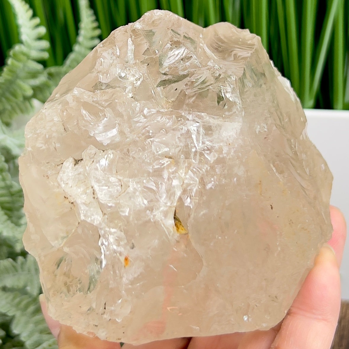 Smoky Quartz Rutilated Natural Raw Specimen Crystal 948g