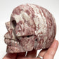 Red Onyx Skull Healing Crystal Carving 860g