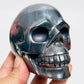 Terahertz Skull Healing Crystal Carving 537g