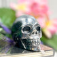 Terahertz Skull Healing Crystal Carving 537g