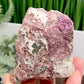 Cobalto Calcite with Malachite Natural Raw Mineral Healing Crystal 266g