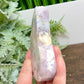 Pink Amethyst Quartz Angel Wing with Stand Natural Crystal 172g