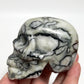 Jade Skull Healing Crystal Carving 466g