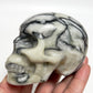 Jade Skull Healing Crystal Carving 572g