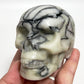 Jade Skull Healing Crystal Carving 572g