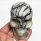 Jade Skull Healing Crystal Carving 572g