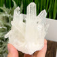 Clear Quartz Cluster Natural Raw Specimen Crystal 338g