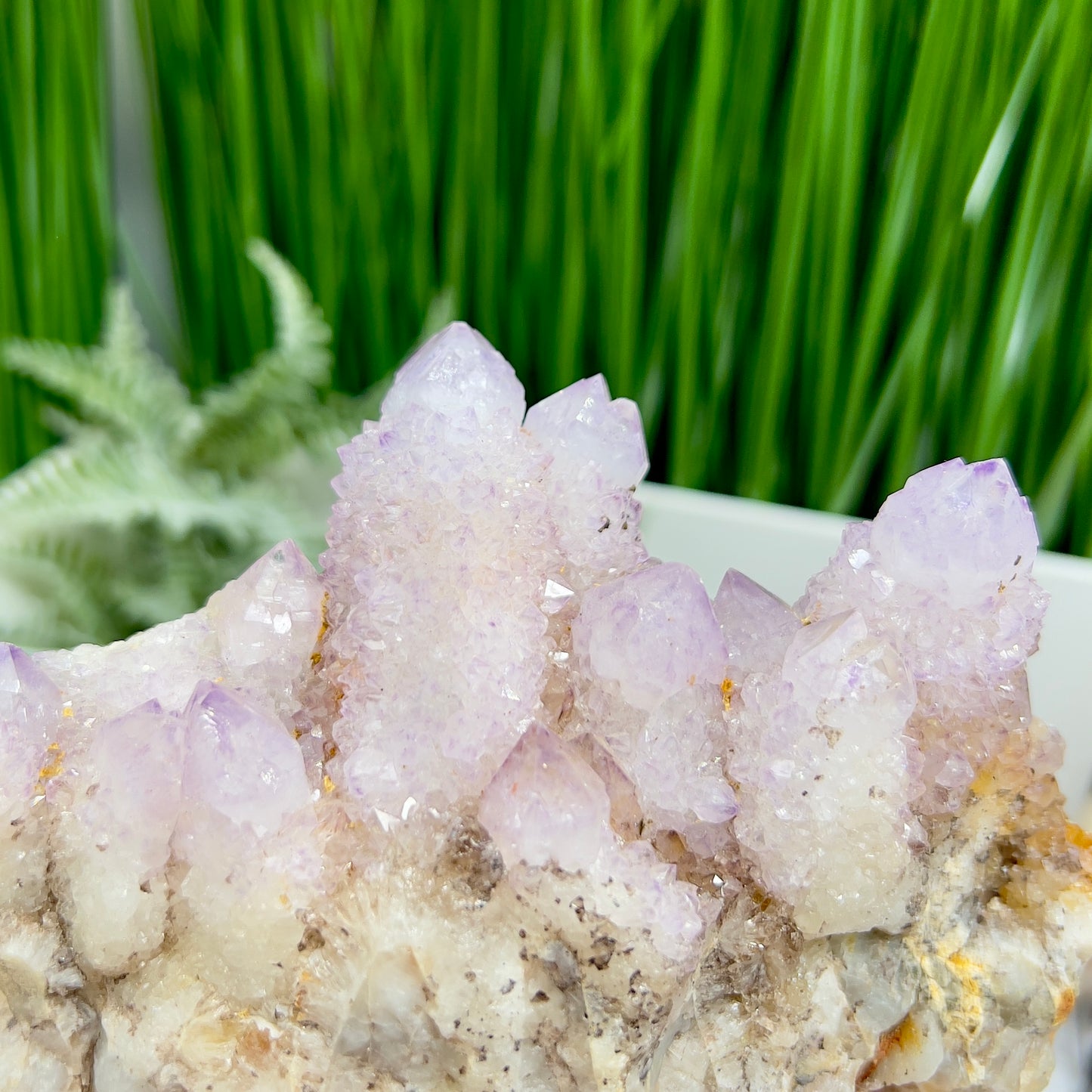 Amethyst Spirit Quartz Cluster Natural Crystal Specimen 1002g